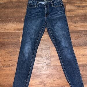Old Navy Women's Dark Blue Skinny Jeans